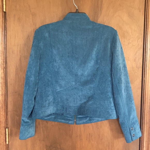 Vintage 90s  jacket lined hidden shoulder pads - Picture 10 of 17